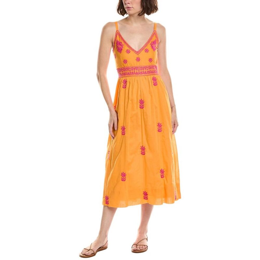 Gretchen Scott Womens Fiesta Dress, Orange